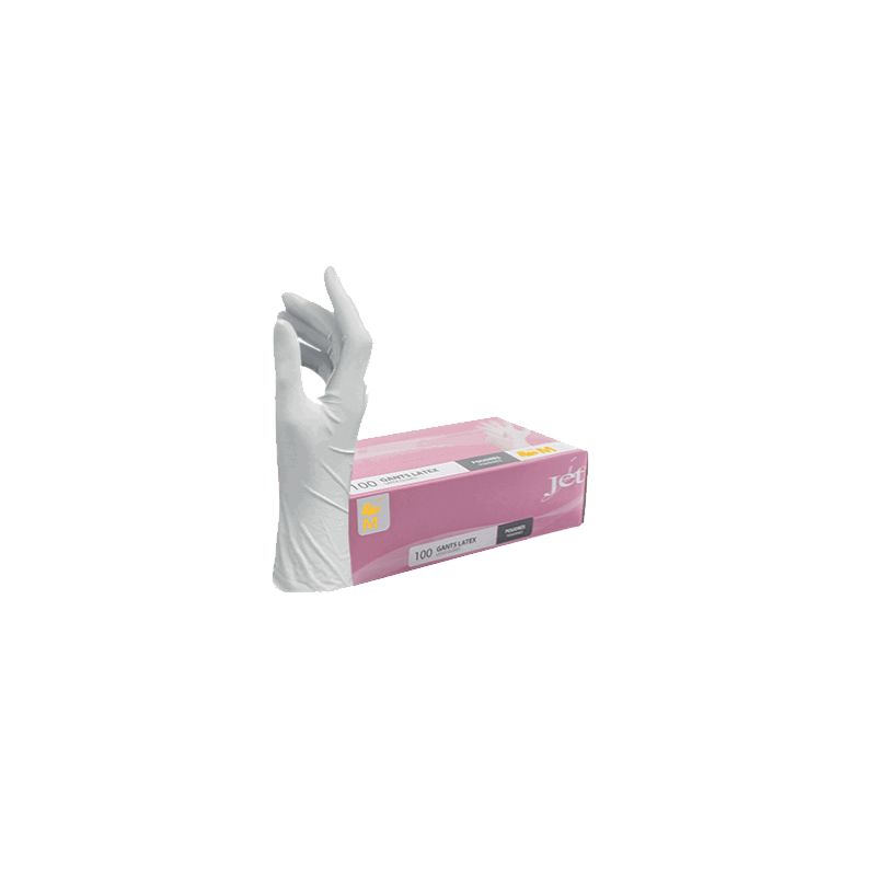 GANTS LATEX NATUREL POUDRÉS